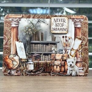 Handmade “Never Stop Believing” Inspirational Greeting Card